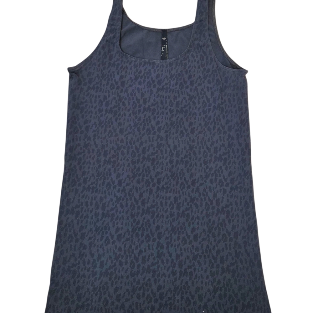 Babaton Gray Leopard Print Tank Top